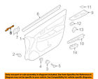 94253fj000 Subaru Oem Impreza Front Inside Plate