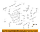 95555553800a08 Porsche Oem Cayenne Front Cover Right