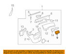 96817106 Gm Oem-interior Inside Door