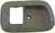 69277-08010-beige 98-03 91298 Dorman Interior Door Handle Bezel Front Right Fits Toyota Sienna