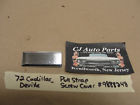 9888248 Cadillac Gm Chrome Door Handle Pull Strap Screw Cover Cap