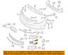998650516s Mazda Oem Front Grille Bolt