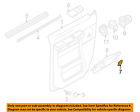 9c2z15238a33ba Duty Door-handle Oem Bezel Ford 09-14 -350 Front Cap Super