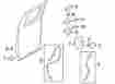 9l3z1822600ab Ford Oem Interior Door Handle Image 1