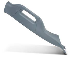 Bc3z2503598ac A Pillar Interior Trim Handle Front Right Passenger Steel Gray Replace#