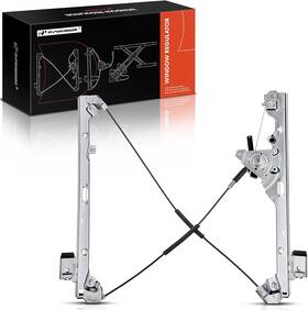 Apwr1654 A-premium Manual Window Regulator Compatible With Cadillac Escalade Chrome