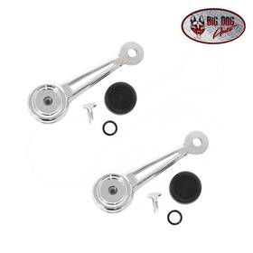 Fm-bw014k Acp Door And Quarter Window Crank Handle Set For 1968 Mustang Bronco Falcon Cougar