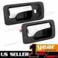72620-sm4-003z-a Aftermarket Pair For 1990-1993 Honda Accord Inside Front Rear Right Side Rh Door Handle 72125-sm4-003z-a