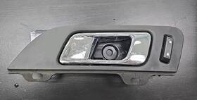 8a5z-5422601-aa Aftermarket Products 2010 Lincoln Mks Inside Door Handle Driver Side Front Black Housing Chrome Lever