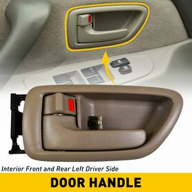 Mbs-nm-sequoia-01-07-lb-eae Aftermarket Products Fits For Toyota Sequoia Avalon Inside Door Handle Trim Left Driver Side New Us