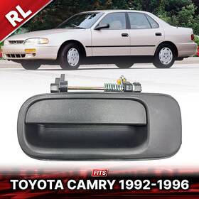 Spry-a340l Aftermarket Products Rear Lh Left Outer Door Handle Exterior Black For Toyota Camry Xv10 1992-1996