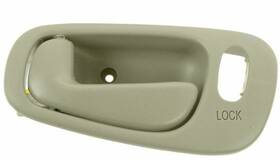 Ty07181-inb Aftermarket Products Front Driver Side Interior Beige Door Handle For 00-02 Toyota Corolla Prizm