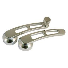 Dh-dc-p-2 All American Billet - Dual Cutout Polished Interior Door Handles