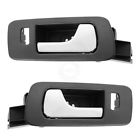 Am-2186054624 Am Autoparts Inside Interior Door Handle Ebony Chrome 192659133052