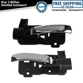 Am-302935775 Am Autoparts Left And Right Interior Door Handle Set Fits 2011-2014 Dodge Avenger