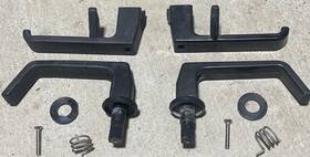 M998 Am General 2540012037721 Lh Rh Both Inner Outer Left Right Soft Door Handles Complete Hmmwv Military