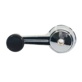 Am12494601s Am-motors2020 Lh Rh Window Crank Handle For 81-86 Jeep Cj10 Cj7 Cj8 Chrome And Black Left Right