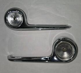 3509454-5 Amc 1964-66 Rambler Ambassador Classic Interior Door Handles Lt And Rt Oem