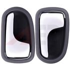 Ap81235201y Autopuppy Inside Door Handles Left Right Gray Fit Protege Plastic