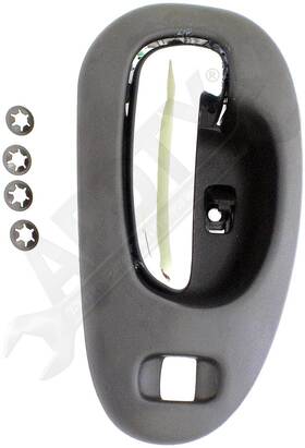 93101 Apdty Interior Door Handle Textured Black Without Lock