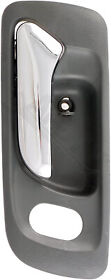 93353 Apdty Interior Door Handle Front Left Chrome Green