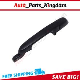 10485527 Apking Door Handle Accent Black Exterior Outer Rear Left Side For 06-11 Hyundai