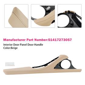 51417273057 Artudatech 1x Interior Door Panel Handle Beige For Bmw 5 Series F11 F10 F18 2010-17 Ca