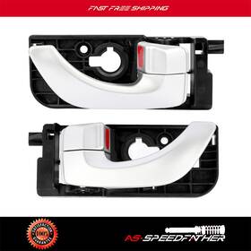 As Speedfather As82969601s 2pcs Interior Rear Left Right Side Door Handles Fits 2005-2008 Hyundai Sonata
