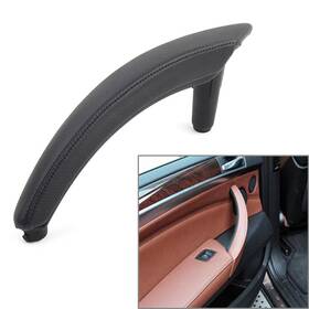 Astore 550720166598 Blk Left Side Door Trim Pull Handle Real Leather For Bmw E70 X5 E71 / E72 X6 Us