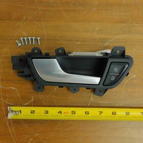 8k0035019 Audi 09-12 A4 Front Left Door Lever Handle And Lock Button Interior Trim