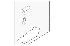8t0-837-019-a-az3 Audi Genuine Handle Inside