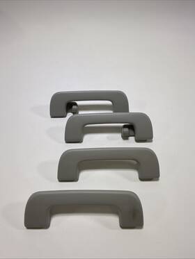8v0857608 Audi 2015-2020 A3 Sedan Interior Roof Grab Handle Set Of 4 Gray Used Oem