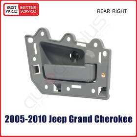 Adp12485201s Autodayplus Rear Right Interior Gray Door Handle For 2005-10 Jeep Grand Cherokee