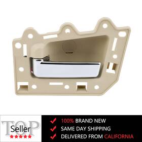 Adp12485501s Autodayplus Rear Left Interior Door Handle For 2005-2010 Jeep Grand Cherokee Beige Chrome