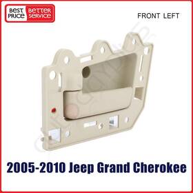 Adp12554401s Autodayplus Front Left Side Inside Beige Door Handle Fits Jeep Grand Cherokee 2005-2010