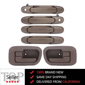 Adp80374701s Autodayplus 6x Outside And Inside Driver Passenger Side For 98-03 Toyota Sienna Door Handles
