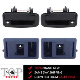 Adp83084001s Autodayplus Front Left And Right Side 2x Interior Exterior Door Handles For Geo Prizm 89-92