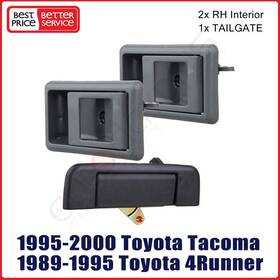 Adp83106101s Autodayplus 2pcs Interior Front Rear Right Door Handles W Tailgate For 89-95 Toyota Pickup