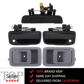 Adp83107301s Autodayplus 2 Gray Inside And Black Outside Lh Rh Door Handles W Tailgate For Toyota Tacoma