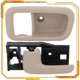 At829651s01 Autolights-store 1x Beige Inside Door Handle And Trim Rear Driver Fits Toyota Tundra 2000-2006 New