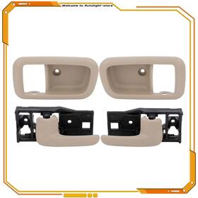 At829653s01 Autolights-store Inside Door Handle And Trim Rear Driver Passenger For Toyota Tundra 00-06 New