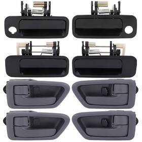 Us11x802z5224 Autoparts Union 4x Inside Outside Front Rear Left Right For 97-01 Toyota Camry Door Handles