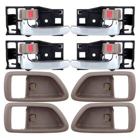 Us15v803y5729 Autoparts Union For 2000-04 Toyota Avalon Set/4 Inside Left Right Interior Door Handles Bezel