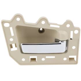 Us49h124m2845 Autoparts Union Inside Door Handle Front Left For 05-11 Jeep Grand Cherokee Beige Chrome Bolt