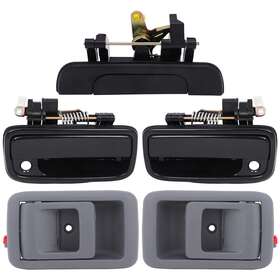 Us54u831n9073 Autoparts Union 2 Gray Inside And Black Outside Lh Rh Door Handles W Tailgate For Toyota Tacoma