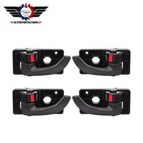 Sad128579g01 Autopartsunion 4pcs Front Rear Left Right Fits Hyundai Tucson 2005-2009 Interior Door Handles