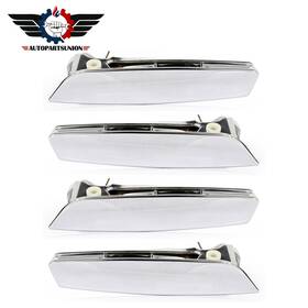 Autopartsunion Sadp826816s01 4pcs Chrome Inner Door Handles Repair Kit For Chevy Gmc Cadillac Escalade 07-14