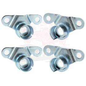 10064917 Autosuperstar 4xrear Left Right Side Tailgate Hinge For Nissan Frontier Desert Runner 13-18