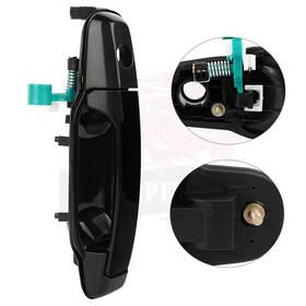 10079336 Autosuperstar 1 Pc Front Left Side Outside Outer Exterior Door Handle For Kia Sorento 2003-06