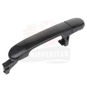 10086905 Autosuperstar 1 Pc Black Door Handle Driver Left Side Outside For Nissan Versa 2007-2011